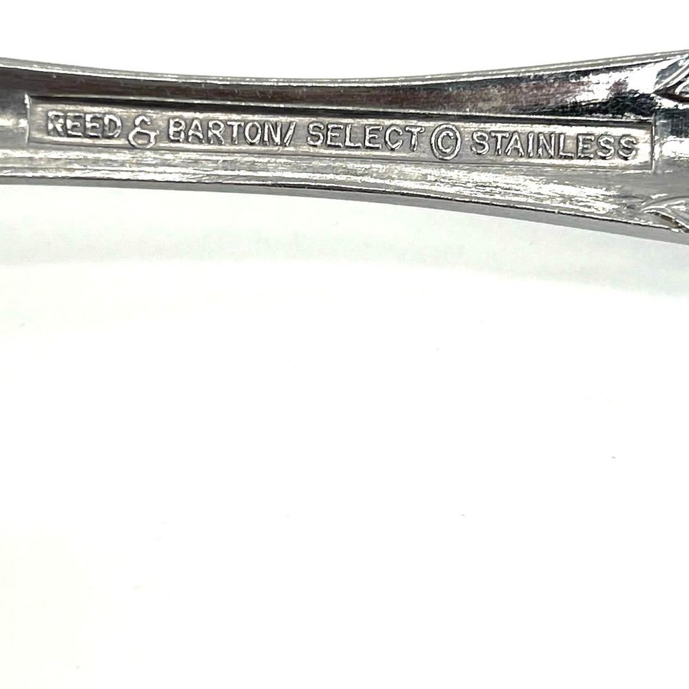 Reed & Barton select Baroque  Stainless 49 pc Flatware Set forks spoons serving - Picture 8 of 8